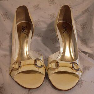 Carlos By Carlos Santana Peep-Toe Heels - Women's Size 7